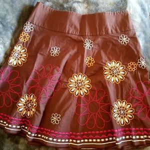 Super fun floral skirt
